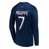 Officiële Voetbalshirt Paris Saint-Germain Mbappé 7 Thuis 2023-24 Lange Mouw - Heren